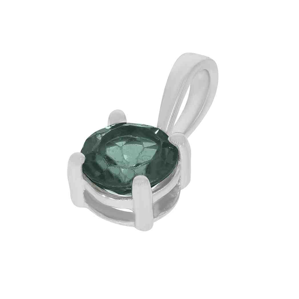 Emerald Gemstone Pendant PD31344A EMERALD